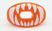 Battle Sports Science Predator Orange / White Oxygen Lip Protector Mouthguard