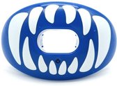 Battle Sports Science Predator Blue / White Oxygen Lip Protector Mouthguard