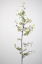 Kunsttak - Leaves - topkwaliteit decoratie - 2 stuks - zijden kunsttak- Groen - 65 cm hoog