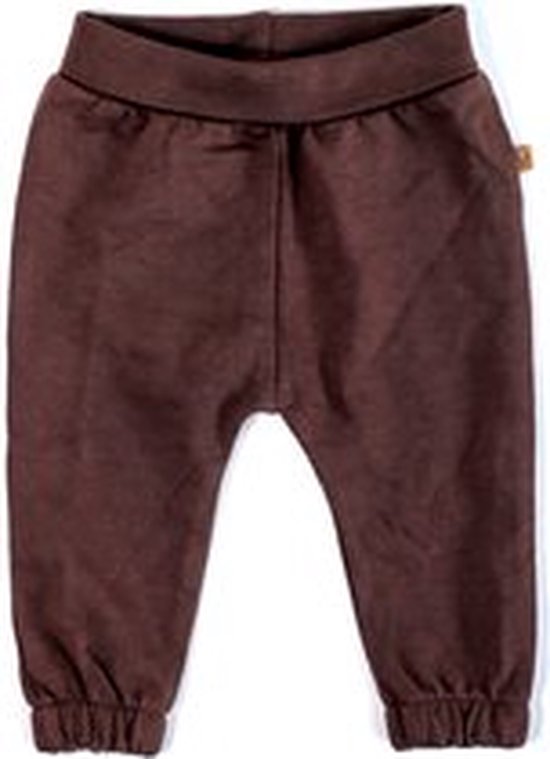 MXM Baby broek- Bruin- Katoen- Basic pants- Baby- Newborn- Prematuur- Sweatpants- Maat 44