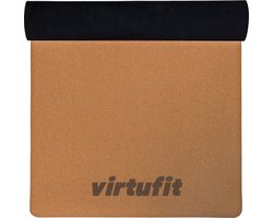 VirtuFit Premium Kurk Yoga Mat - Anti-slip - 100% Ecologisch - 183 x 61 x 0,5 cm