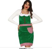 Kerst & Oud & Nieuw Kostuum | Elfen Feestmaal Kok Schort Vrouw | One Size | Kerst | Verkleedkleding