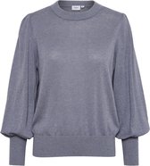 Saint Tropez Jahaan Pullover Grijs-Glitter-L