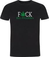 T-shirt | Fuck Big Pharma - L, Heren