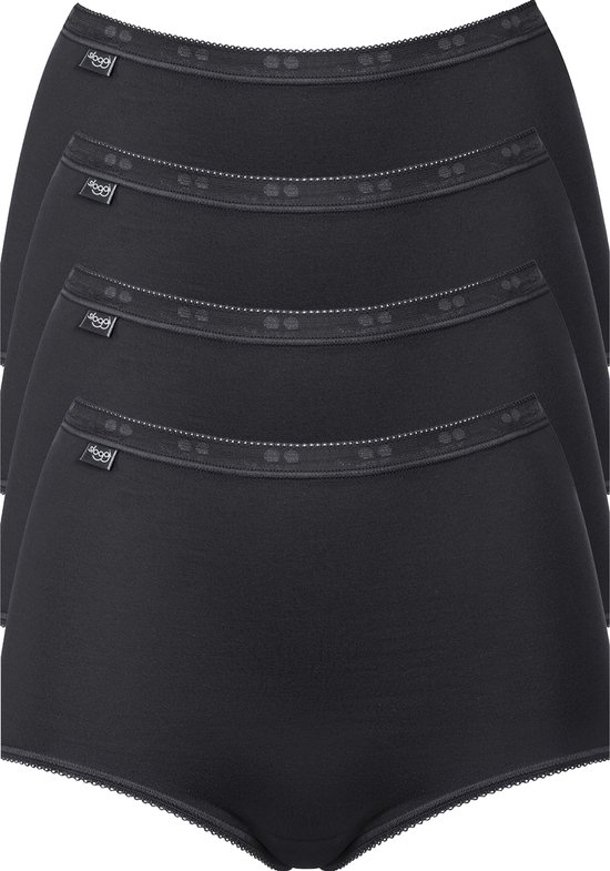 Sloggi Basic Maxi 4pack Ladies taille 42 noir