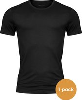 Mey Dry Cotton T-shirt (1-pack) - heren T-shirt O-hals - zwart -  Maat: XL