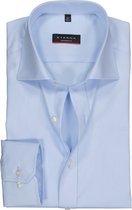 ETERNA modern fit overhemd - poplin heren overhemd - lichtblauw - Strijkvrij - Boordmaat: 44
