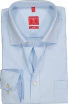 Redmond regular fit overhemd - lichtblauw - Strijkvriendelijk - Boordmaat: 39/40