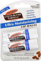 Palmer's, Ultra Moisturizing Lip Balm, SPF 15, Original, 2 Pack, 0.30 oz (8 g)
