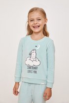 PASTEL NEUTRALS VELVET SET VOOR MEISJES  8-9  jaar