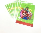 Uitdeelzakjes Super Mario - 20 Stuks - Uitdeelzakjes - Traktatie zakjes voor Uitdeelcadeautjes - Uitdeelzakjes Kinderfeestje - Super Mario - Snoepzakjes