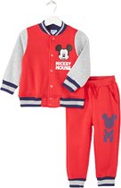 Mickey mouse trainingspak/ joggingpak Jongens Rood maat  92