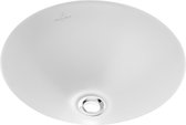 Villeroy & Boch Loop & Friends Onderbouwwastafel Rond Met Overloop 28cm Wit