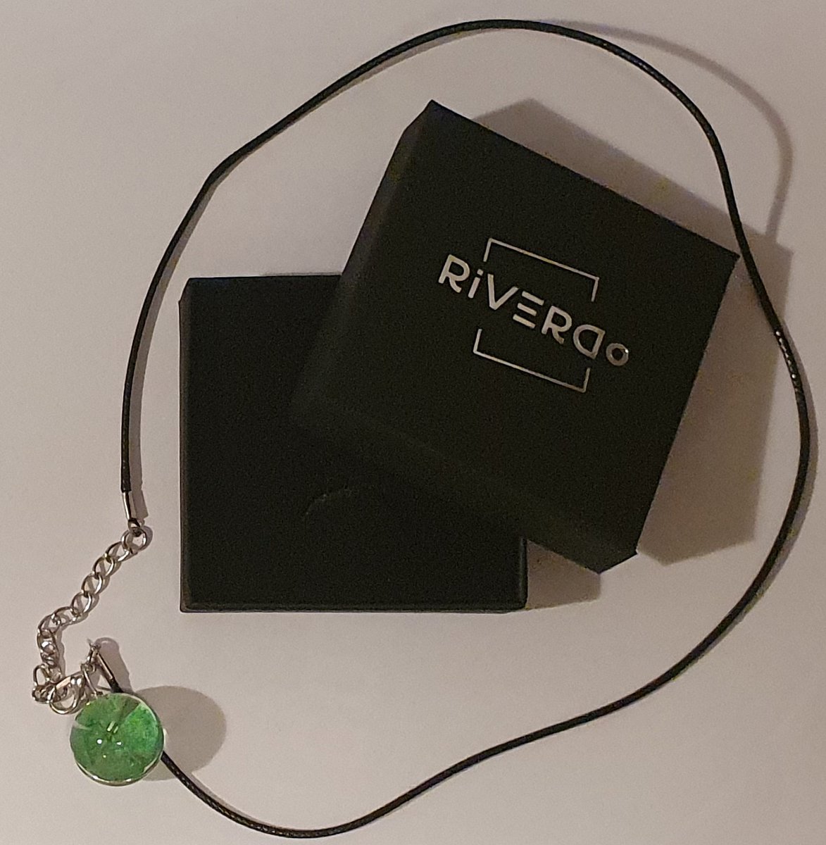 Klavertje vier Ketting - Geblazen in Glas - Geluksketting
