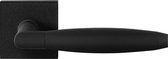 GPF8266.02 Ika XL deurkruk op vierkante rozet zwart, 50x50x8mm