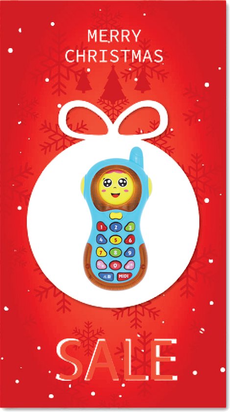 Babyspeelgoed Telefoon / kerstcadeau/ schoencadeautjes sinterklaas/Speelgoed voor | bol.com