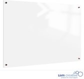 Whiteboard Glas Solid Transparent 60x90 cm | Transparent whiteboard van glas | Doorzichtig whiteboard