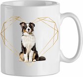 Mok Austrlian shepherd 2.2| Hond| Hondenliefhebber | Cadeau| Cadeau voor hem| cadeau voor haar | Beker 31 CL