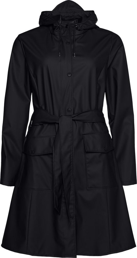 Foto: Rains curve jacket dames jas maat l