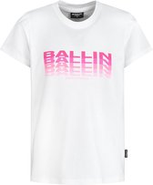 Ballin Amsterdam -  Jongens Slim Fit   T-shirt  - Roze - Maat 176