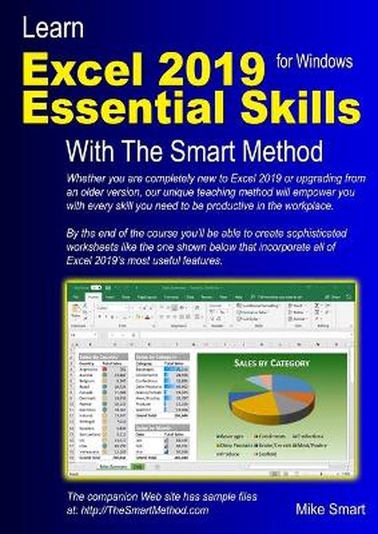 Learn Excel 2019 Essential Skills with The Smart Method | 9781909253346 ...