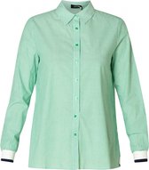 YESTA Hanea Blouse - Fresh Green/White - maat 3(52)
