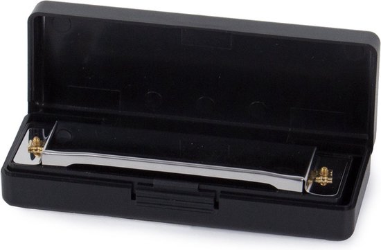 Premium Mondharmonica – Harmonica C majeur - Voor Volwassenen & Kinderen – Met Luxe Bewaardoos – Metaal