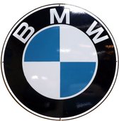 BMW Emaille Bord - 30 cm ø