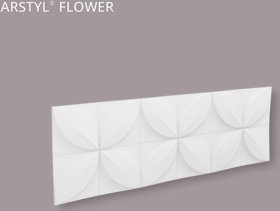 Coloray Wandpanelen Zelfklevend - Geometrische patronen in de lay-out PVC Wandpanelen