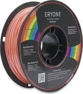 Eryone - Regenboog - PLA Filament - 1Kg 1,75mm - Voor 3D-printer en 3D-pen - Rainbow