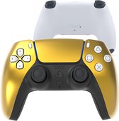 CS Draadloze Controller voor PS5 Goud Chrome Custom