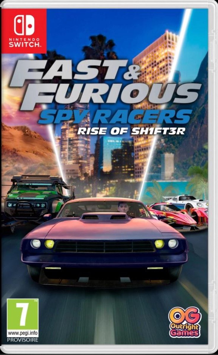 Fast & Furious: Spy Racers Rise of SH1FT3R - Nintendo Switch