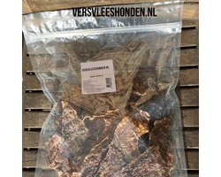 Beef jerkey 1000 gram - 100% natuurlijke hondensnack - Versvleeshonden.nl