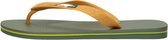 Ipanema Classic Brasil Men Slippers Heren - Green/Yellow - Maat 47/48