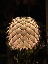Laprice pineapple lamp - populier hout - hanglamp - incl. Fitting e27