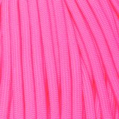 Rol 100 meter - Bubblegum Pink Paracord 550 - #83