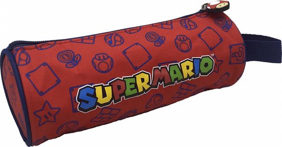 Trousse scolaire ronde Super Mario