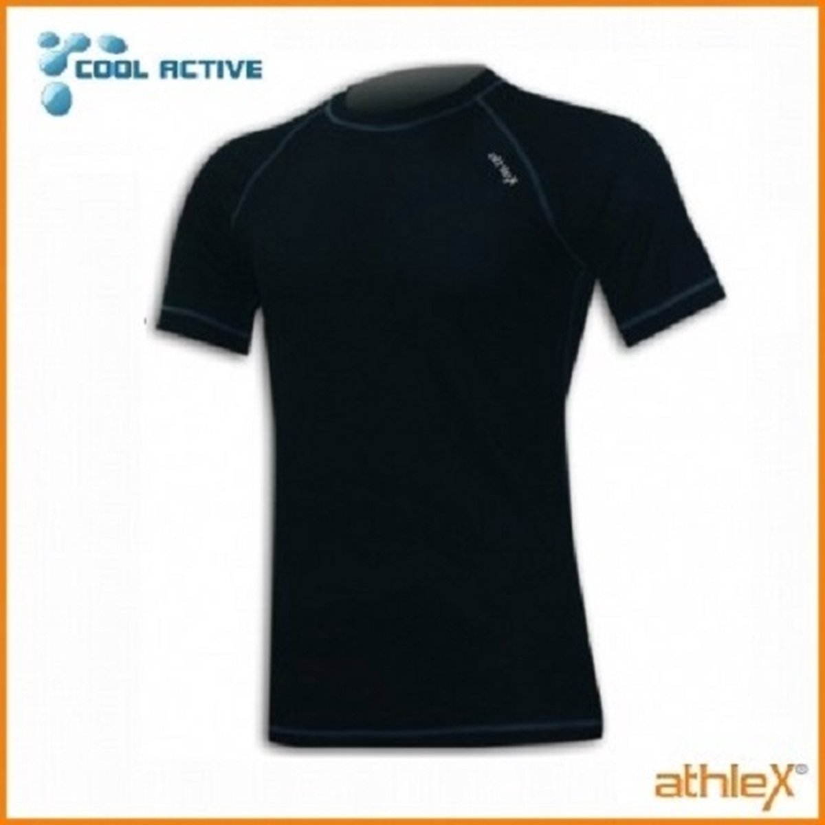 Athlex Cool Active Shirt korte mouw XL Zwart