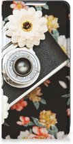 Bookcover Geschikt voor Samsung Galaxy S22 Smart Cover Vintage Camera