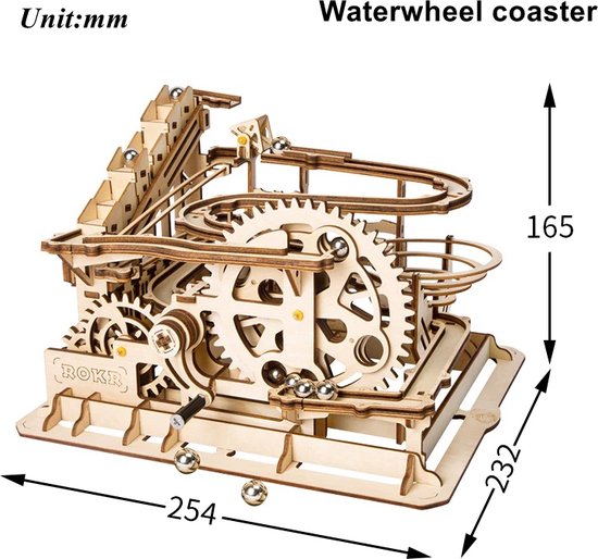 Tractor | Houten 3D DIY bouwset | Nederland
