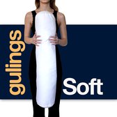 Rolkussen - Guling Soft - met sloop - donkerblauw