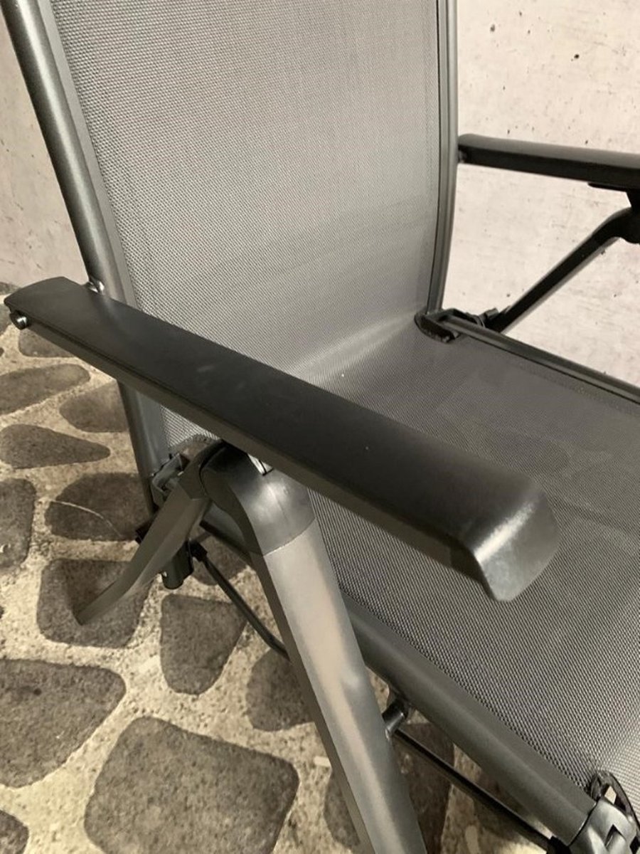 Sens-Line Levy relax chair alu/textileen