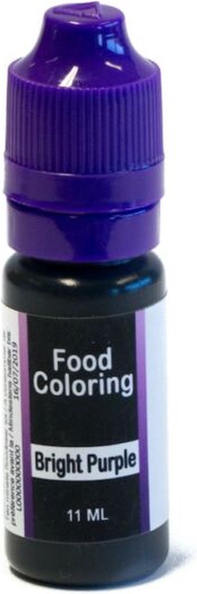 Kleurstof voor chocolade - 11 ml - paars