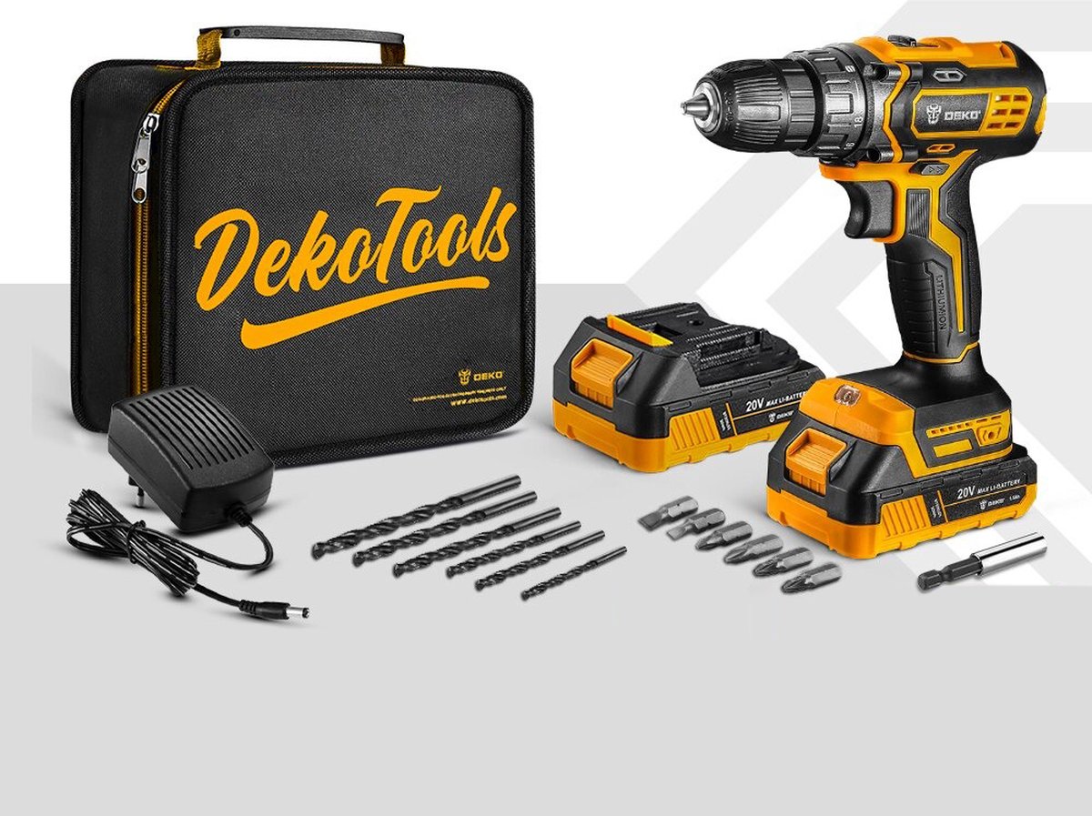 Makita 18V Accuboormachine DF488DWAE > Incl. Twee 18V Accu's 2.0Ah En Een Snellader Aanbieding