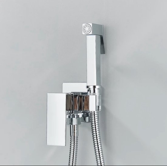 Douchekraan Douchekop Vierkant Modern stijl 2in1 douchekop