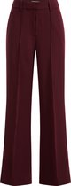 WE Fashion Dames pantalon met persvouwen