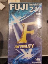 FUJI 240 min Videocassette Fine Quality (5 pack)