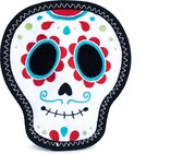 Zippy Paws ZP906 Z-Stitch® - Santiago the Sugar Skull - Speelgoed voor dieren - honden speelgoed – honden knuffel – honden speeltje – honden speelgoed knuffel - hondenspeelgoed piep - hondens