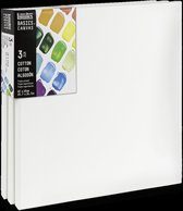 Liquitex Basics Canvas 40X40cm Pak van 3 stuks