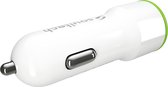Soultech Dual USB Car Charger & Cable Lightning White